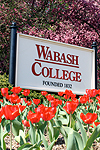 Wabash College Sign