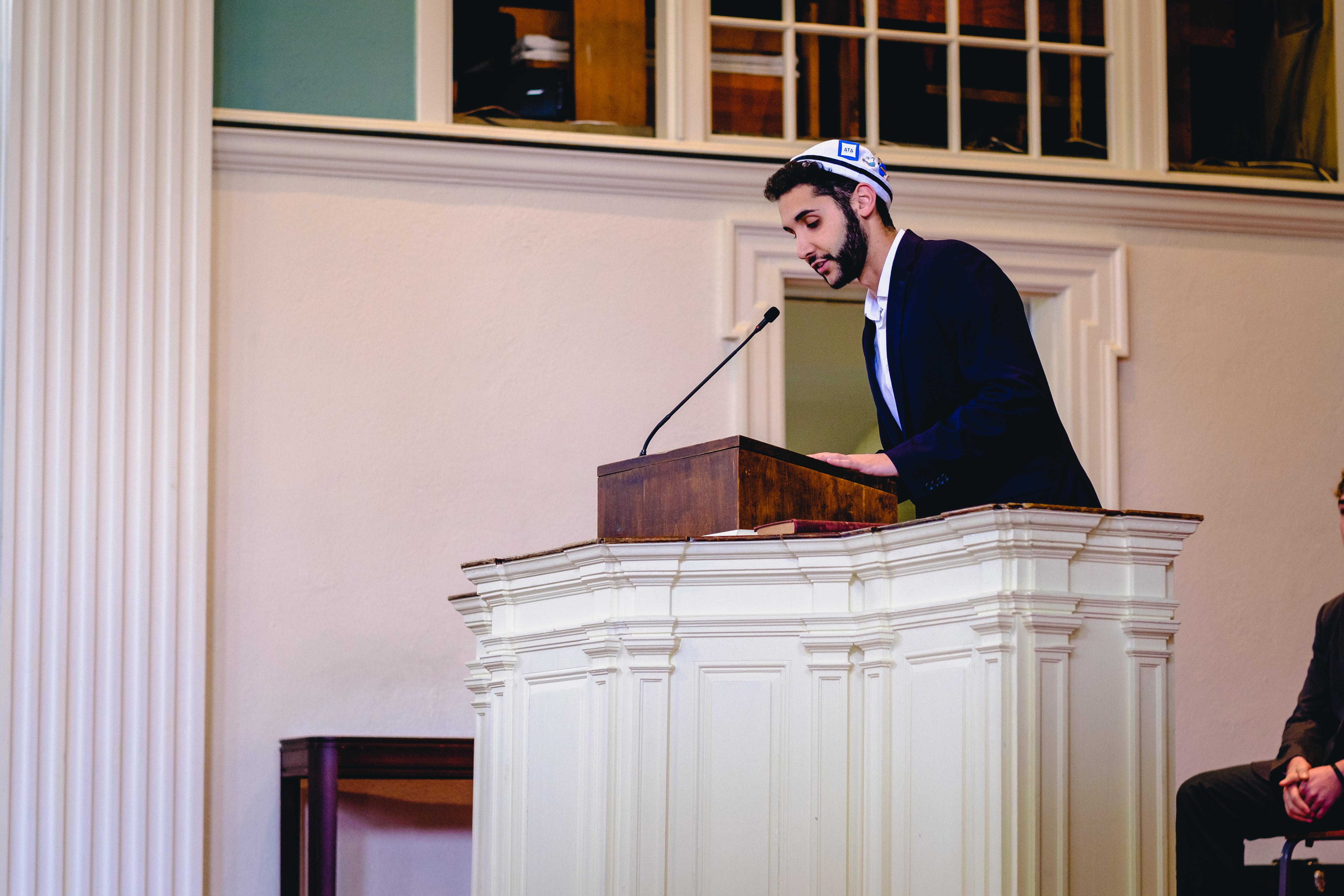 El-Khalili has distinguished himself at Wabash through a variety of academic achievement and campus leadership roles, including serving as Sphinx Club president. 